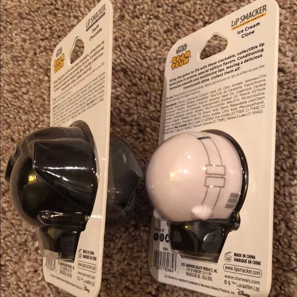 Lip Smacker Tsum Tsum Star Wars Darth Vader Storm Trooper Balm Chocolate IceCrea - Picture 7 of 7